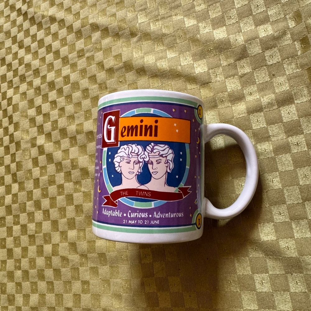 Gemini Zodiac Mug - Multicolor